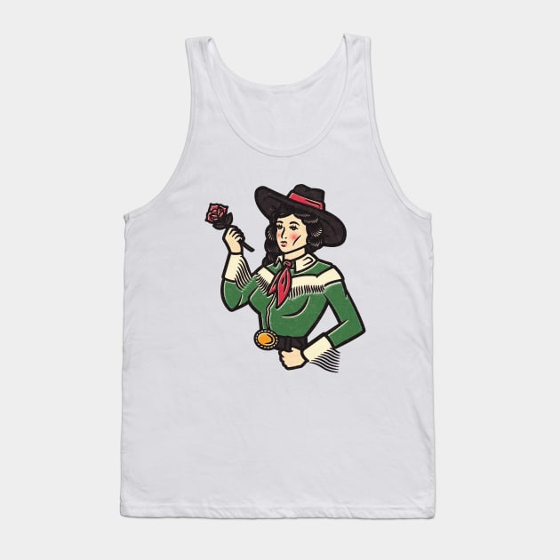 Cowgirl Tank Top by TerpeneTom